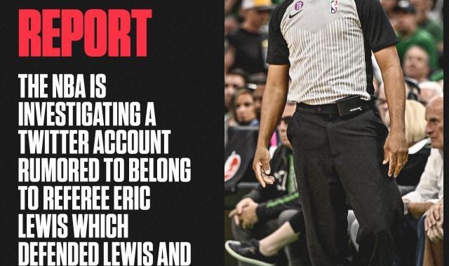 疑似小号曝光！詹姆斯“惊天一跪”当值主裁正式被查