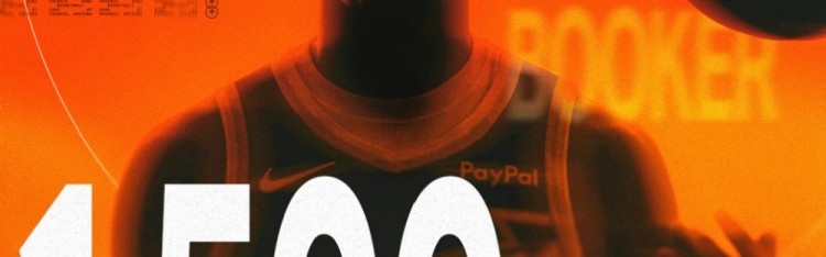 华体会官网-🎯里程碑！布克常规赛生涯三分命中数突破1500大关