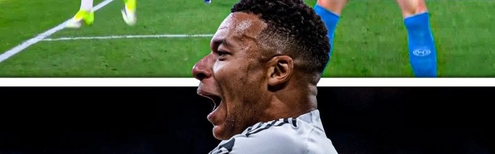 华体会官网-小麦进球后做姆巴佩同款庆祝动作，可惜进球因毫米级越位被吹掉